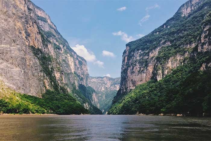 sumidero canyon chiapas mexico