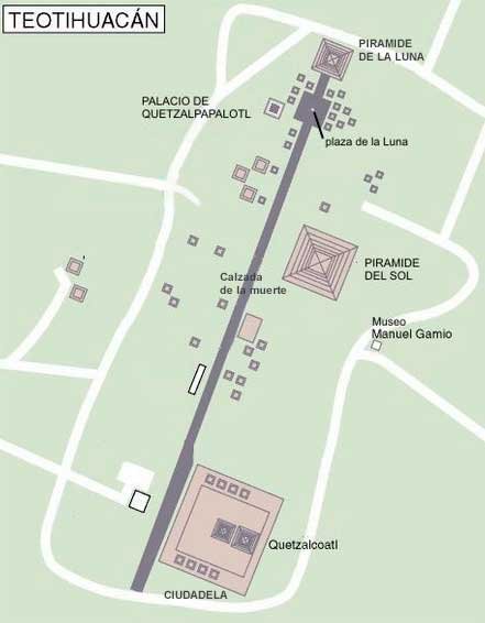 Teotihuacan Map